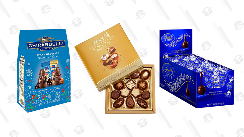 Gold Box de Lindt y Ghirardelli | AmazonGráfico: Chelsea Stone